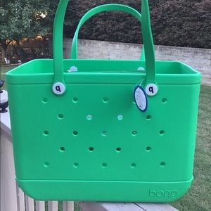 GREEN With Envy LARGE Bogg Bag NWT